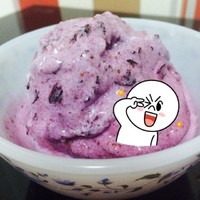 藍莓冰淇淋的做法 步骤3