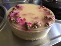 玫瑰芝士慕斯（六寸免烤蛋糕）的做法 步骤10