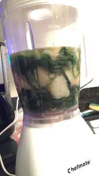 濃香土豆菠菜湯的做法 步骤1