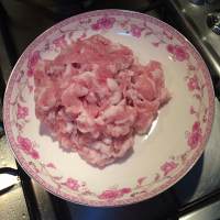 花椰菜豬肉蝦仁炒飯的做法 步骤3