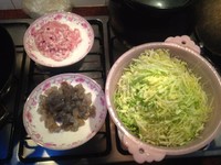 花椰菜豬肉蝦仁炒飯的做法 步骤4