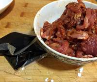 老丁的私房菜-京醬肉絲的做法 步骤1