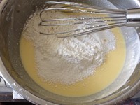 輕乳酪蛋糕（6寸）的做法 步骤4