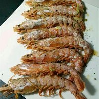 鹽烤阿根廷紅蝦的做法 步骤8