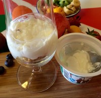 面包酸奶水果撈的做法 步骤7