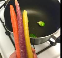 三色胡蘿卜沙拉的做法 步骤2