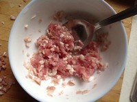【快手輔食】豬肉豆腐蒸蘑菇（12m+）的做法 步骤5