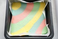 五彩斑斕的彩虹蛋糕卷 #皮黑森林#的做法 步骤10
