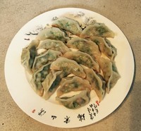 手工豬肉香菇芹菜水餃➕溫州鍋貼的做法 步骤10