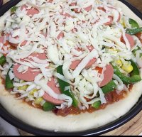8寸香腸蔬菜pizza 自制pizza醬的做法 步骤3