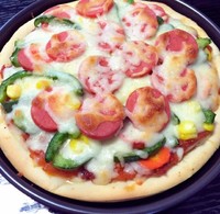 8寸香腸蔬菜pizza 自制pizza醬的做法 步骤4