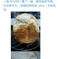 普通面粉做拉絲面包（燙種加中種 松下105面包機版）的做法 步骤2