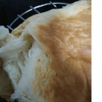 普通面粉做拉絲面包（燙種加中種 松下105面包機版）的做法 步骤5