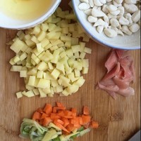 面團版疙瘩湯的做法 步骤1