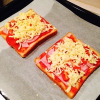 簡易面包披薩的做法 步骤3