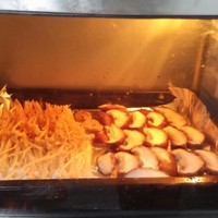 烤雙菇（金針菇，香菇）的做法 步骤3