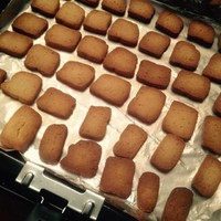葉小歡| 糖粒煉乳餅干 & 栗子桂花脆餅的做法 步骤11