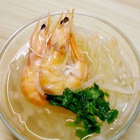 蘿卜絲鮮蝦湯的做法 步骤4