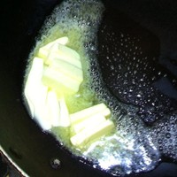 獨家黃油版牛扎糖（平底鍋擼）的做法 步骤2