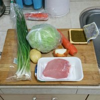 日式炸豬排咖喱飯的做法 步骤1