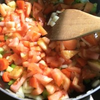 【素】田園時蔬番茄濃湯Summer Harvest Soup的做法 步骤5