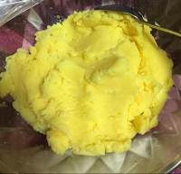 湯種奶黃花朵面包的做法 步骤2
