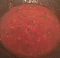 鮮蝦蕃茄醬天使面的做法 步骤4
