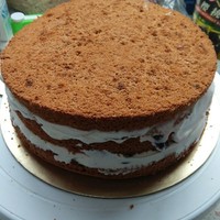 黑森林蛋糕(送給朋友的生日蛋糕)的做法 步骤12