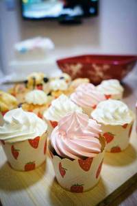 【廚娘養成記】香濃藍莓瑪芬cupcake的做法 步骤9