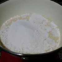 椰香蜜紅豆千層蛋糕的做法 步骤4