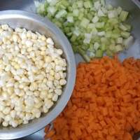 奶酪烤玉米蔬菜的做法 步骤1