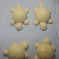 烏龜蜜豆面包的做法 步骤6