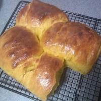 美的面包機版南瓜面包的做法 步骤5