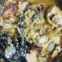 紅燒魚塊炖白菜的做法 步骤7