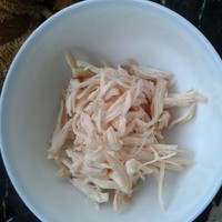 雞絲香菇粥的做法 步骤3