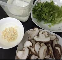 香菇生菜干貝粥的做法 步骤1