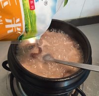 香菇生菜干貝粥的做法 步骤9