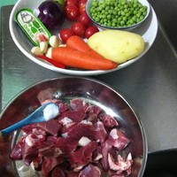 復活節羊肉炖豆子 #兩個意大利吃貨#的做法 步骤1