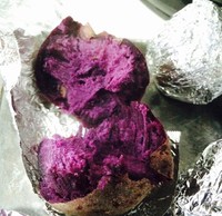 烤紫薯的做法 步骤4