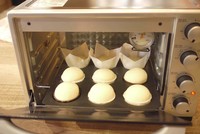流心巧克力紙杯面包--NB-H3200烤箱的做法 步骤11