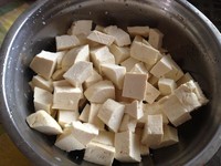素版麻婆豆腐的做法 步骤1