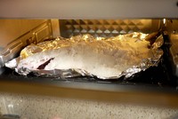 檸檬茴香百里香鹽烤魚--NB-H3200烤箱的做法 步骤9
