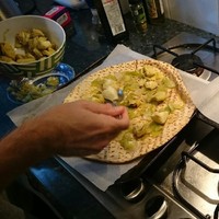 Homemade Healthy Vegetarian Pizza 家常健康素披薩的做法 步骤5