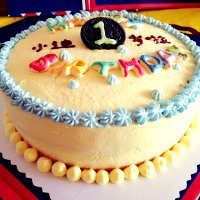 寶貝一周歲生日蛋糕！的做法 步骤8