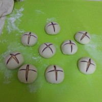 紫薯開花饅頭的做法 步骤10