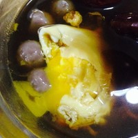 溏心蛋紫薯湯圓的做法 步骤6