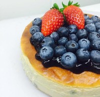 焗藍莓芝士蛋糕的做法 步骤6