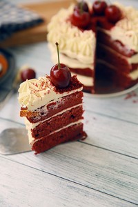 紅絲絨裸蛋糕的做法 步骤29