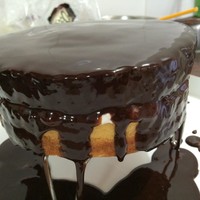鏡面巧克力香橙蛋糕的做法 步骤5
