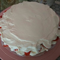 小嶋海綿草莓裸蛋糕一次成功的做法 步骤4
